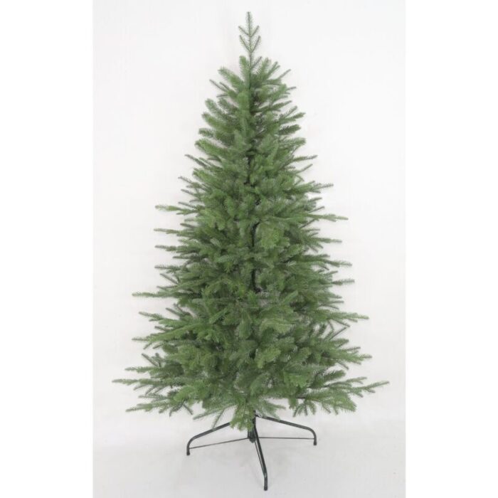 6ft 100 pe cnd spruce half christmas tree 241015112739