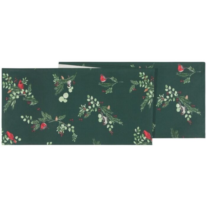 forest birds table runner 72 inches 241003052519