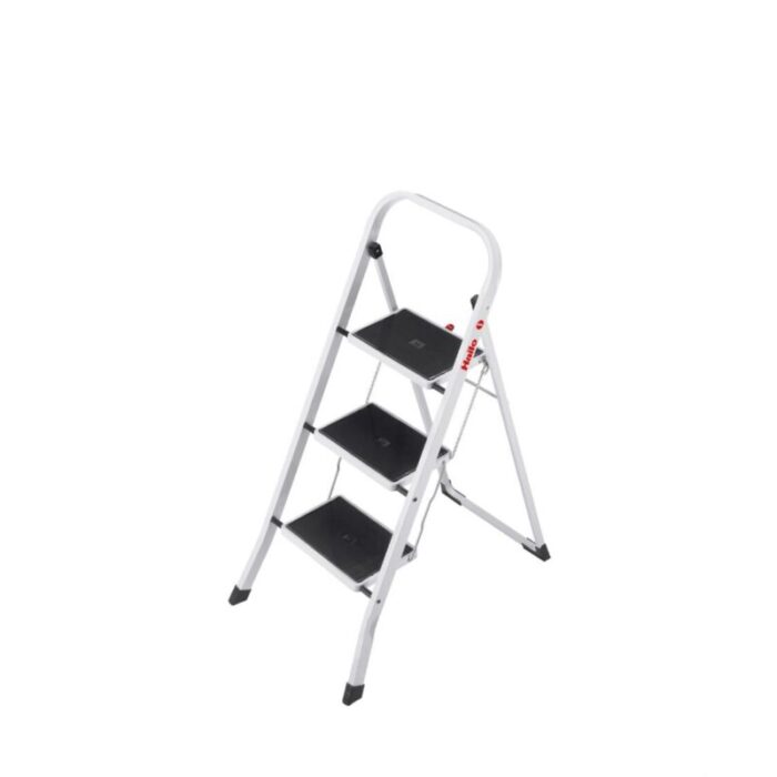 hailo sk40 basicline 3 step white ladder h4397 200 240731014718