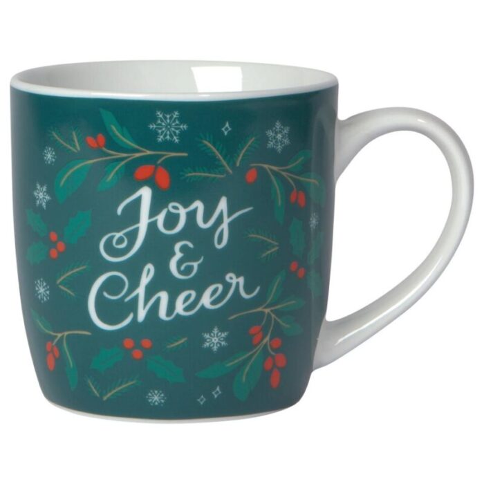 joy and cheer porcelain mug 12 oz 241003052517