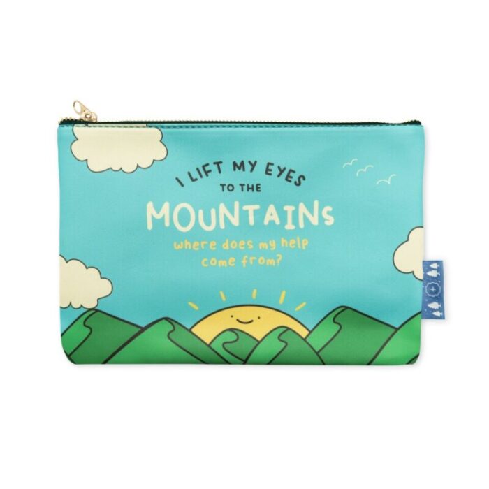 multipurpose pouch i lift my eyes to the mountains my help comes from the lord 241007115555