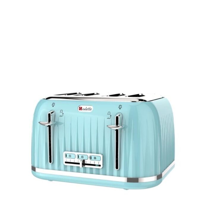 odette 4 slice retro design toaster mint 240624012345