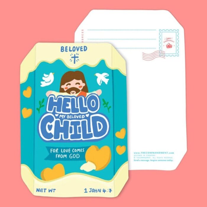 postcard hello my beloved child biscuit 241007115553