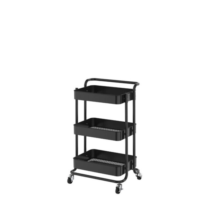 rene cielo kitchen service trolley matte black e70481 240731021957