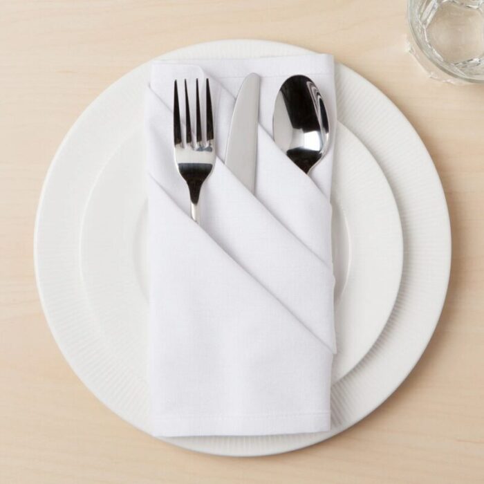 spectrum napkins white set of 4 241003052525 4