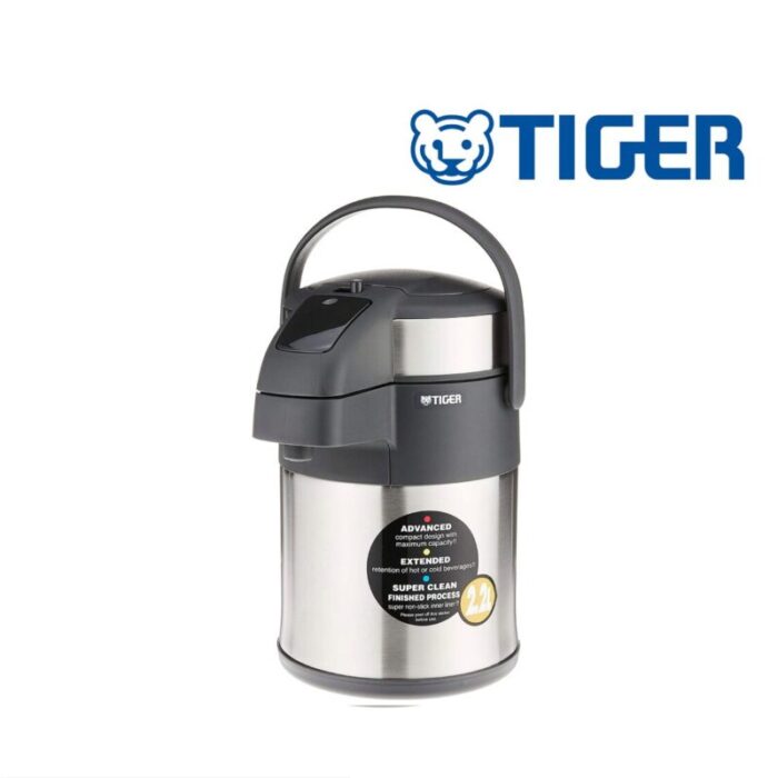 tiger double stainless steel air pump jug 22l maa a222 240116035521