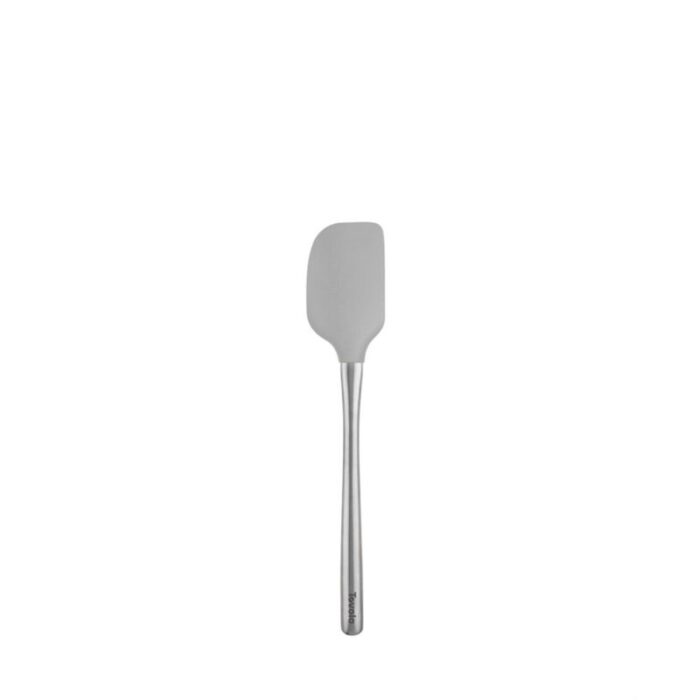 tovolo flex core stainless steel handled spatula oyster gray 240801103002