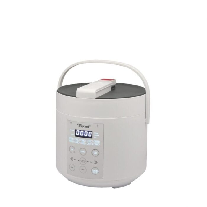 toyomi micro com pressure cooker rice cooker 2l dual pots pc2001 white 240919030249