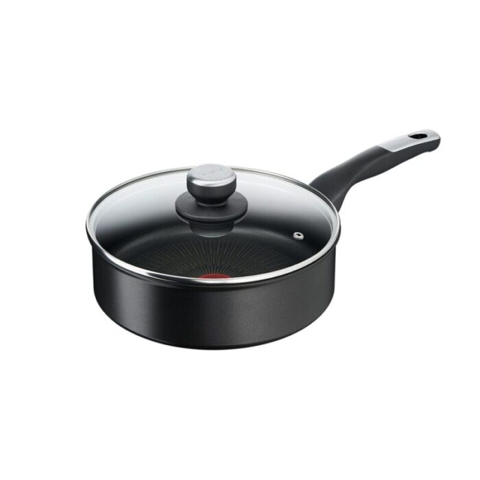 unlimited black 24cm premium induction saute pan with glass lid g2557593 240924123223