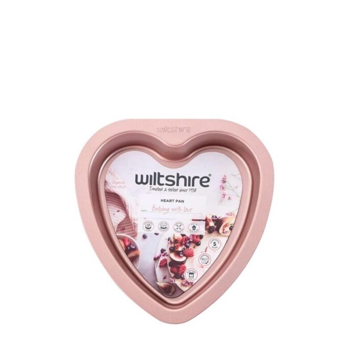 wiltshire rose gold heart pan 40762 240919030632