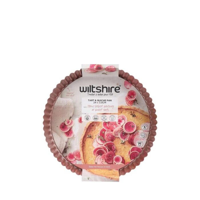 wiltshire rose gold quiche tart pan 24cm 40826 241015105800