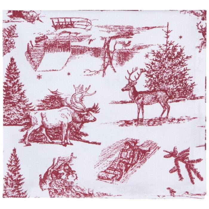 winter toile printed napkins set of 4 241003052525 3