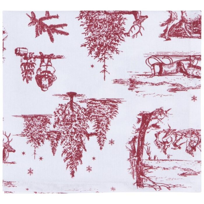 winter toile printed napkins set of 4 241003052525 4